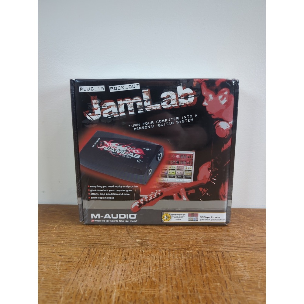 M-AUDIO JamLab‎ USB Guitar Interface - NEW SEALED